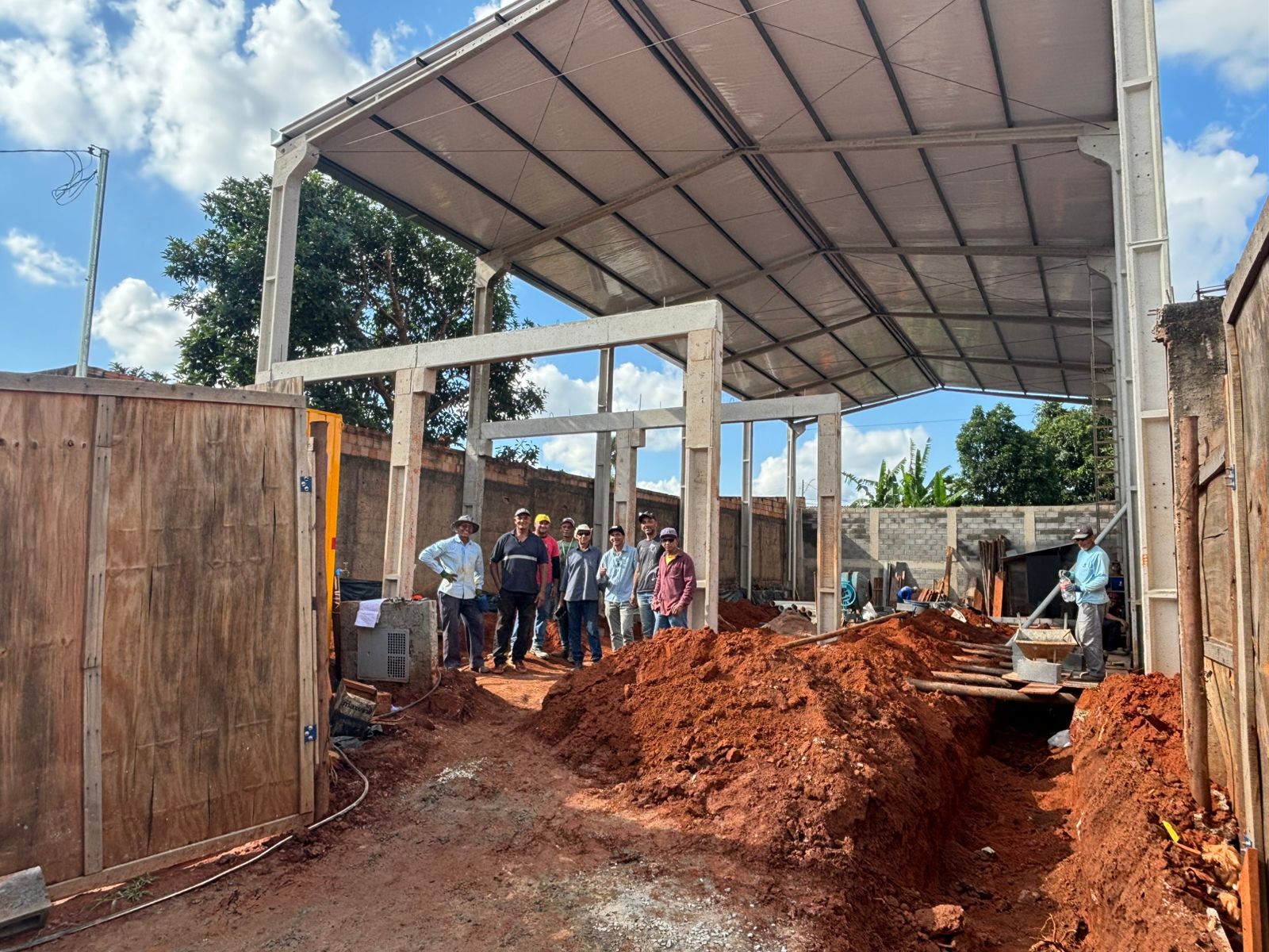 Equipe Concretaço - Fabricação de galpões pré-moldados em Brasília
