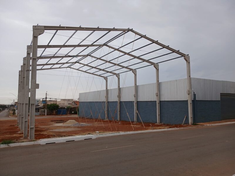 Galpao Industrial 500m² – Planaltina-GO - Concretaço Brasília-DF